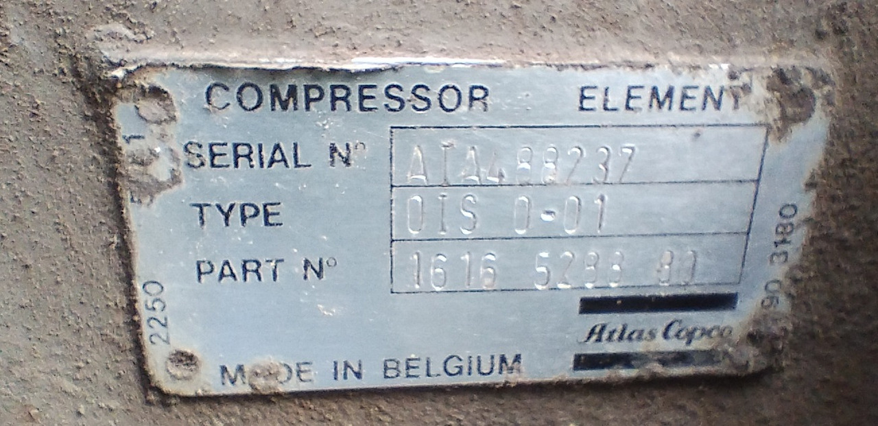 ATLAS COPCO Screw Compressor OIS 0-01 - Air compressor: picture 4 ATLAS COPCO Screw Compressor OIS 0-01 - Air compressor: picture 4