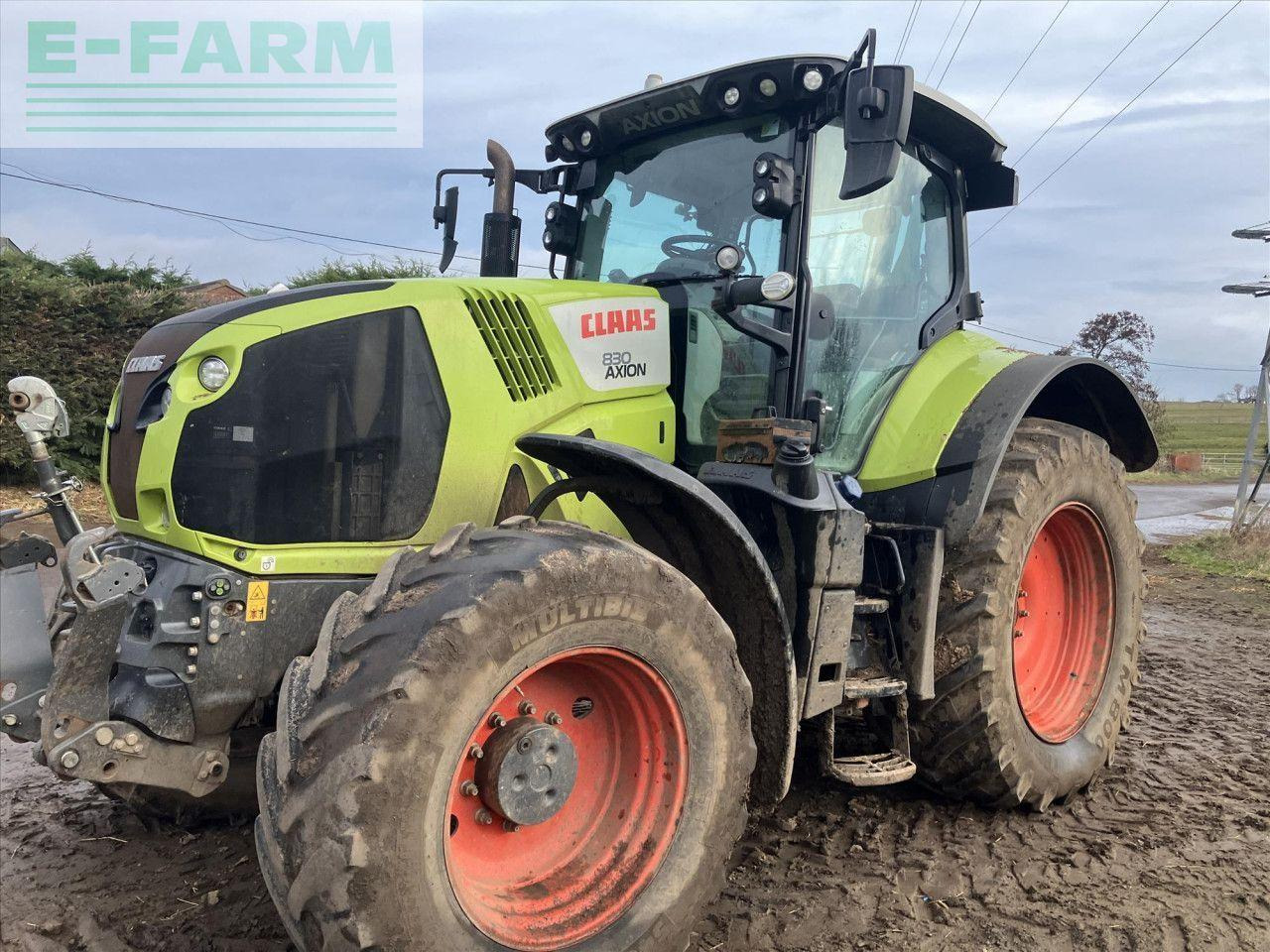 CLAAS AXION 830 - Farm tractor: picture 1 CLAAS AXION 830 - Farm tractor: picture 1