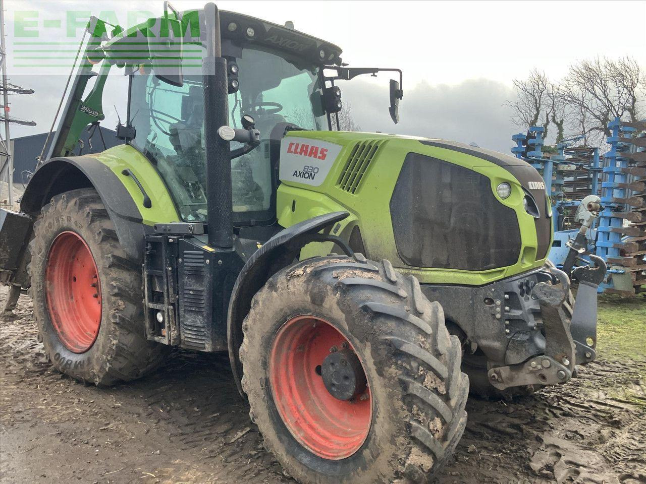 CLAAS AXION 830 - Farm tractor: picture 4 CLAAS AXION 830 - Farm tractor: picture 4