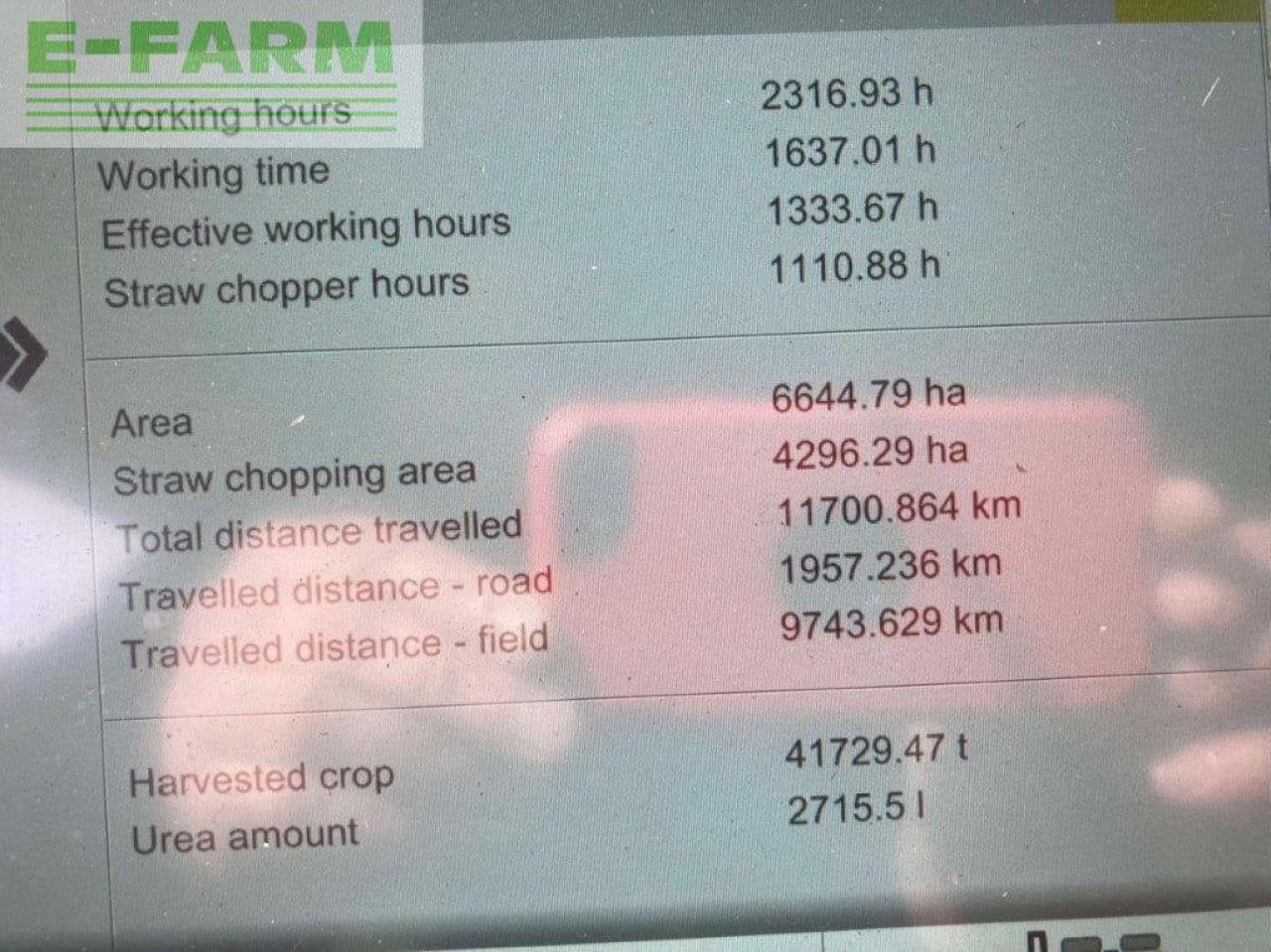 Combine harvester CLAAS LEXION 8700TT: picture 6