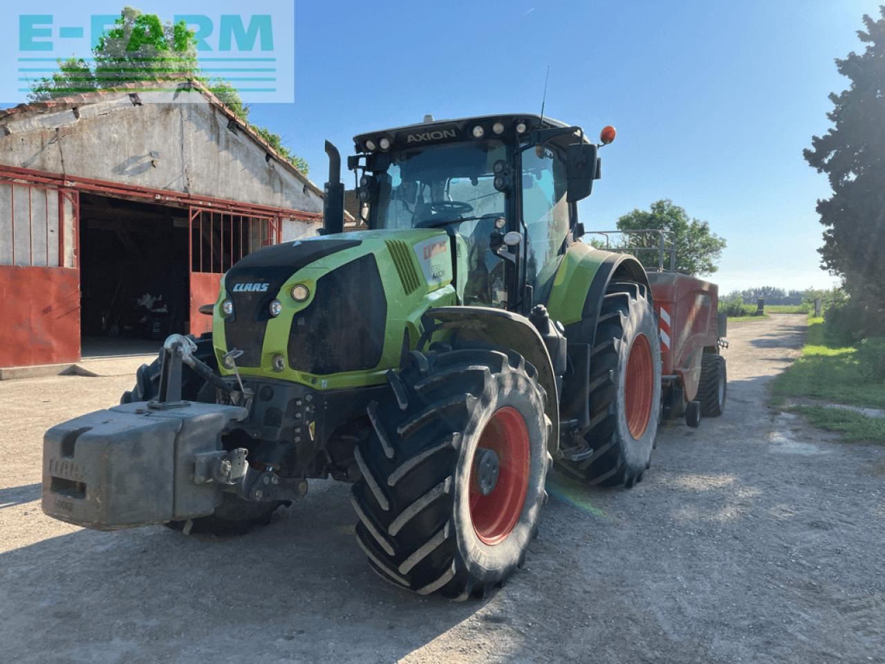 CLAAS axion 830 cmatic CMATIC - Farm tractor: picture 1 CLAAS axion 830 cmatic CMATIC - Farm tractor: picture 1