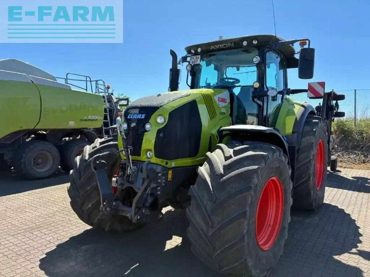 CLAAS axion 830 cmatic CMATIC - Farm tractor: picture 1 CLAAS axion 830 cmatic CMATIC - Farm tractor: picture 1