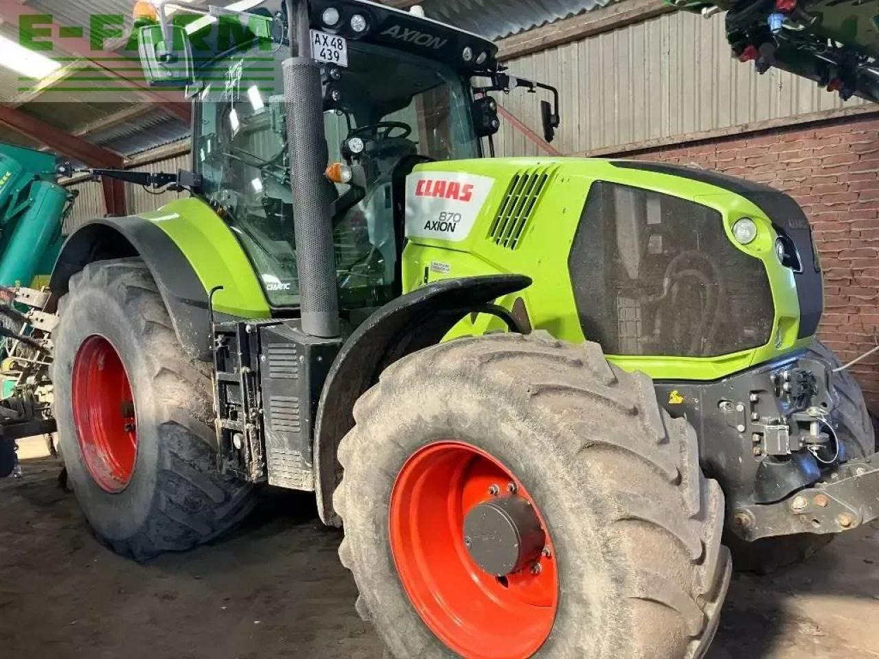 CLAAS axion 870 cmatic CMATIC - Farm tractor: picture 1 CLAAS axion 870 cmatic CMATIC - Farm tractor: picture 1