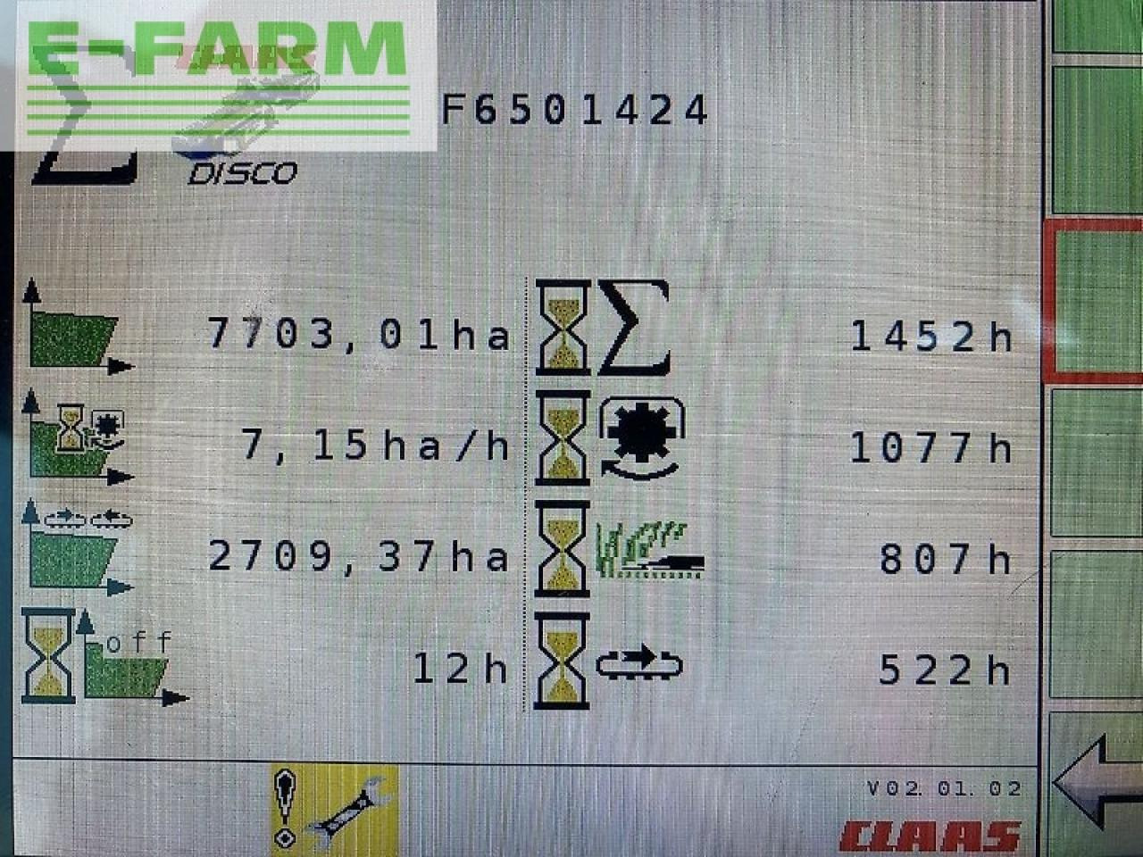 Mower CLAAS disco 9200 c as: picture 29