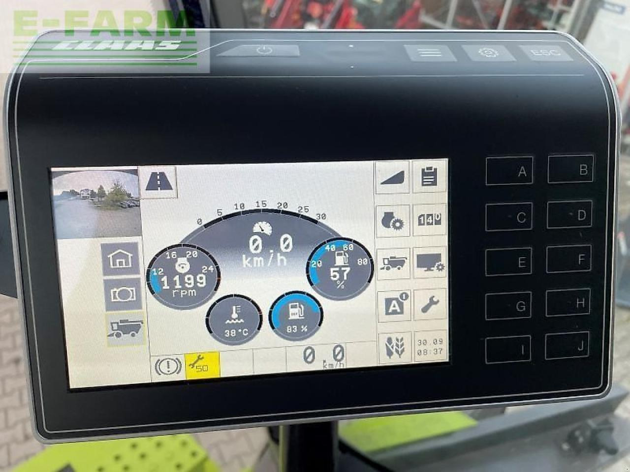 Combine harvester CLAAS evion 450 classic: picture 13