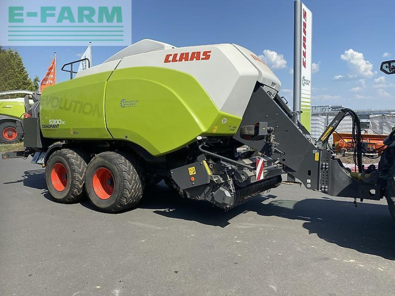 CLAAS quadrant 5300 rc evolution einsatzbereit geringe ballenzahl - Square baler: picture 1 CLAAS quadrant 5300 rc evolution einsatzbereit geringe ballenzahl - Square baler: picture 1