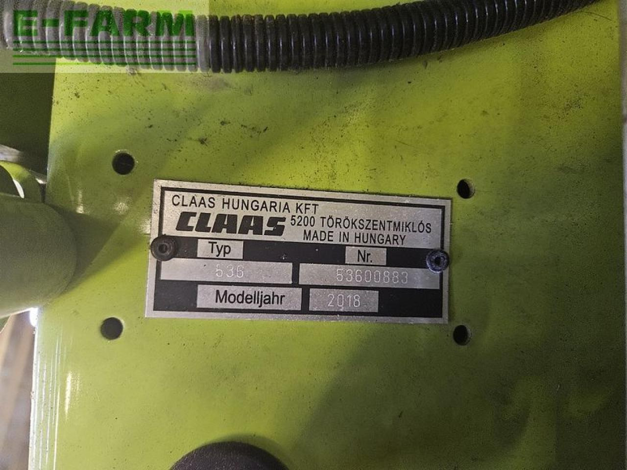 Grain header CLAAS vario 1080 + rapstrenner + transportwagen: picture 7