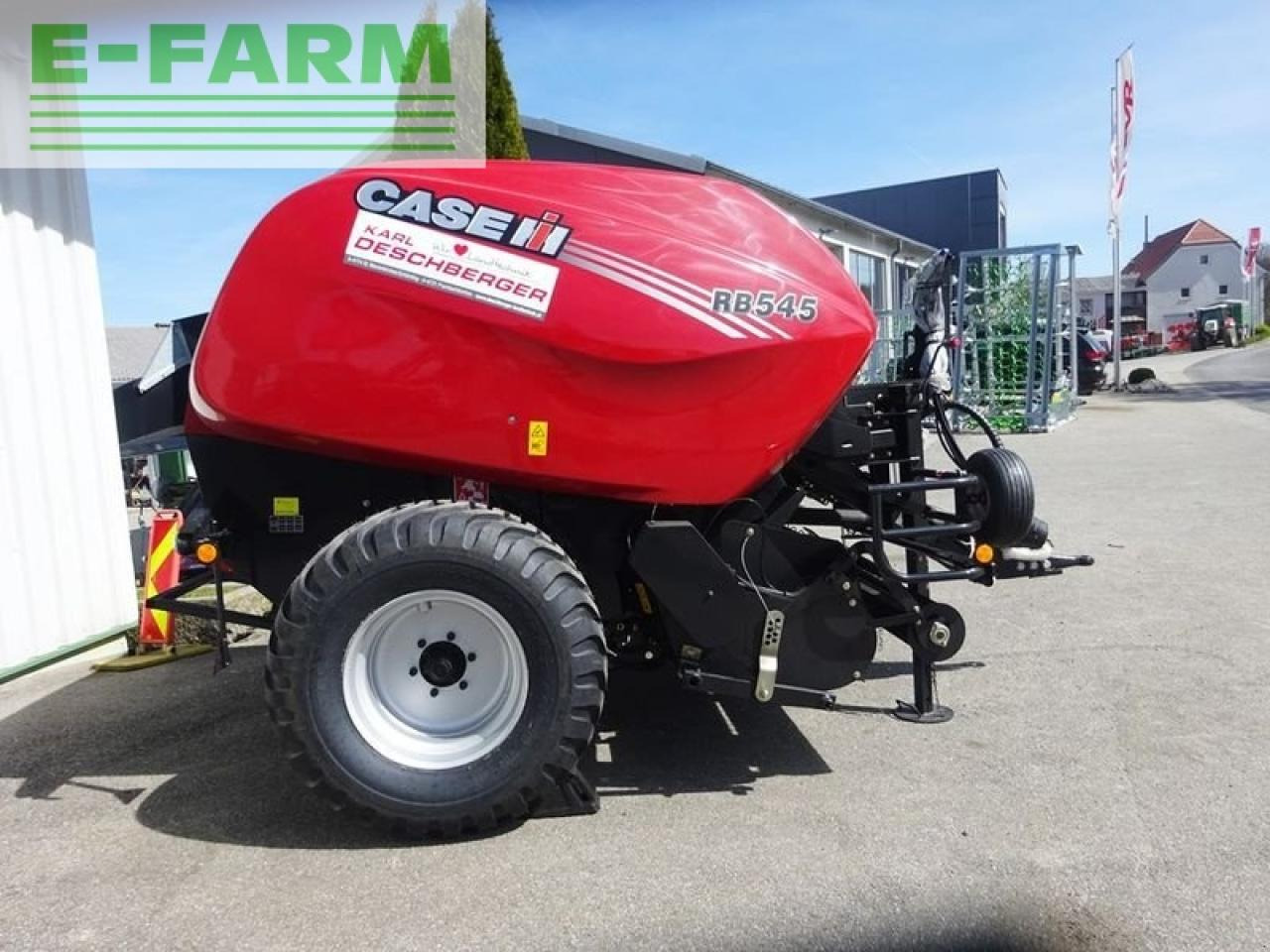 Case-IH rb 545 rundballenpresse - Square baler: picture 4 Case-IH rb 545 rundballenpresse - Square baler: picture 4