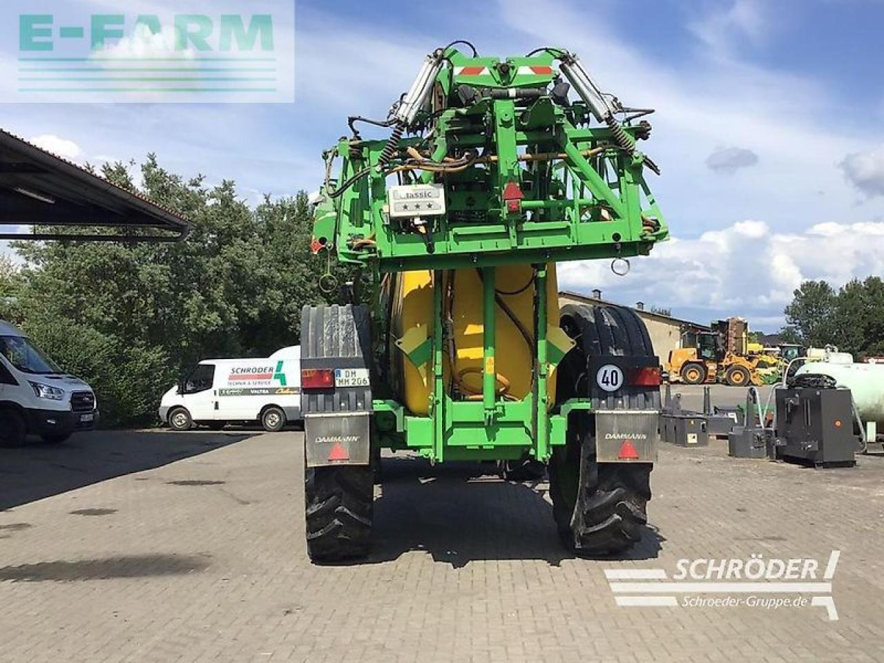 Dammann anp 5000 - Trailed sprayer: picture 4 Dammann anp 5000 - Trailed sprayer: picture 4