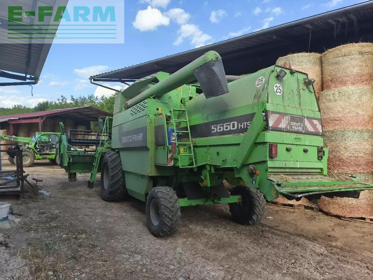 Deutz-Fahr 5660 hts balance - Combine harvester: picture 4 Deutz-Fahr 5660 hts balance - Combine harvester: picture 4