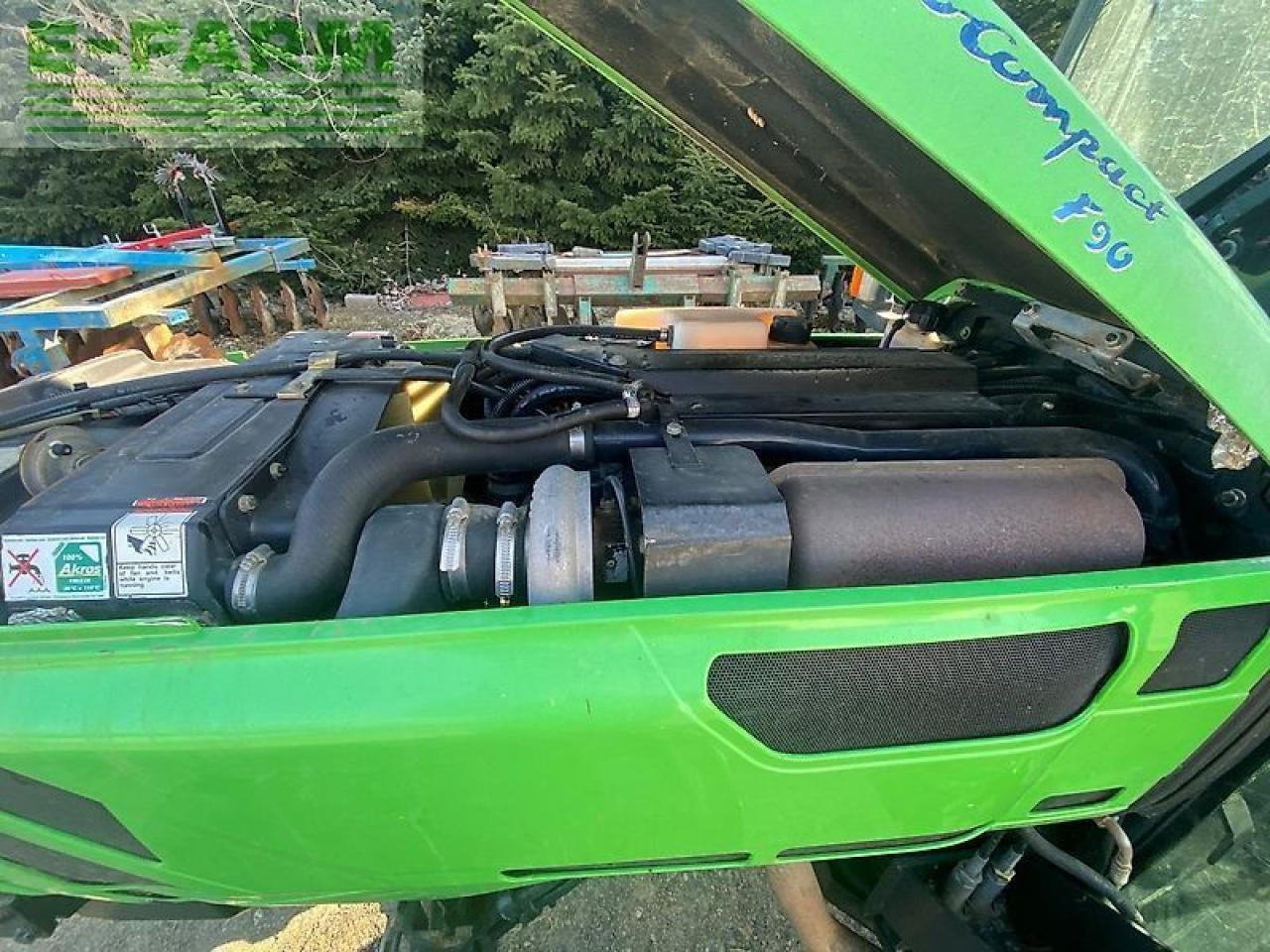 Farm tractor Deutz-Fahr agrocompact f90: picture 20
