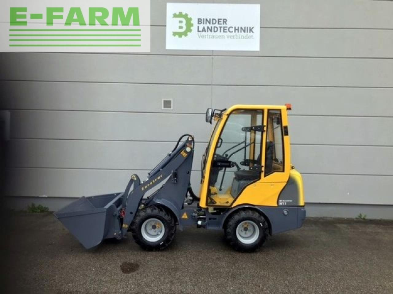 Eurotrac 810 / w11-c hoflader - Mini excavator: picture 1 Eurotrac 810 / w11-c hoflader - Mini excavator: picture 1