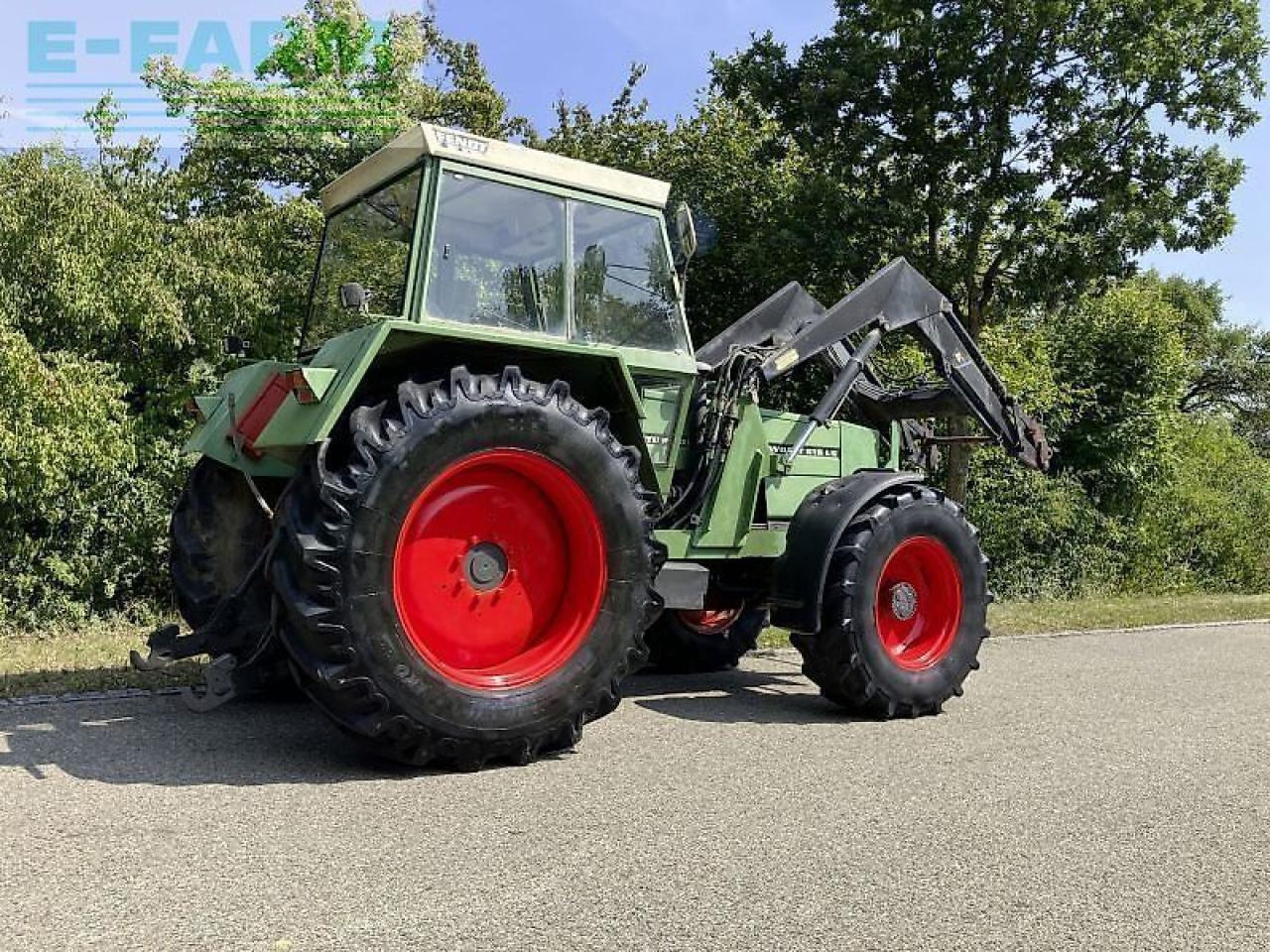 Farm tractor Fendt favorit 615 ls: picture 13