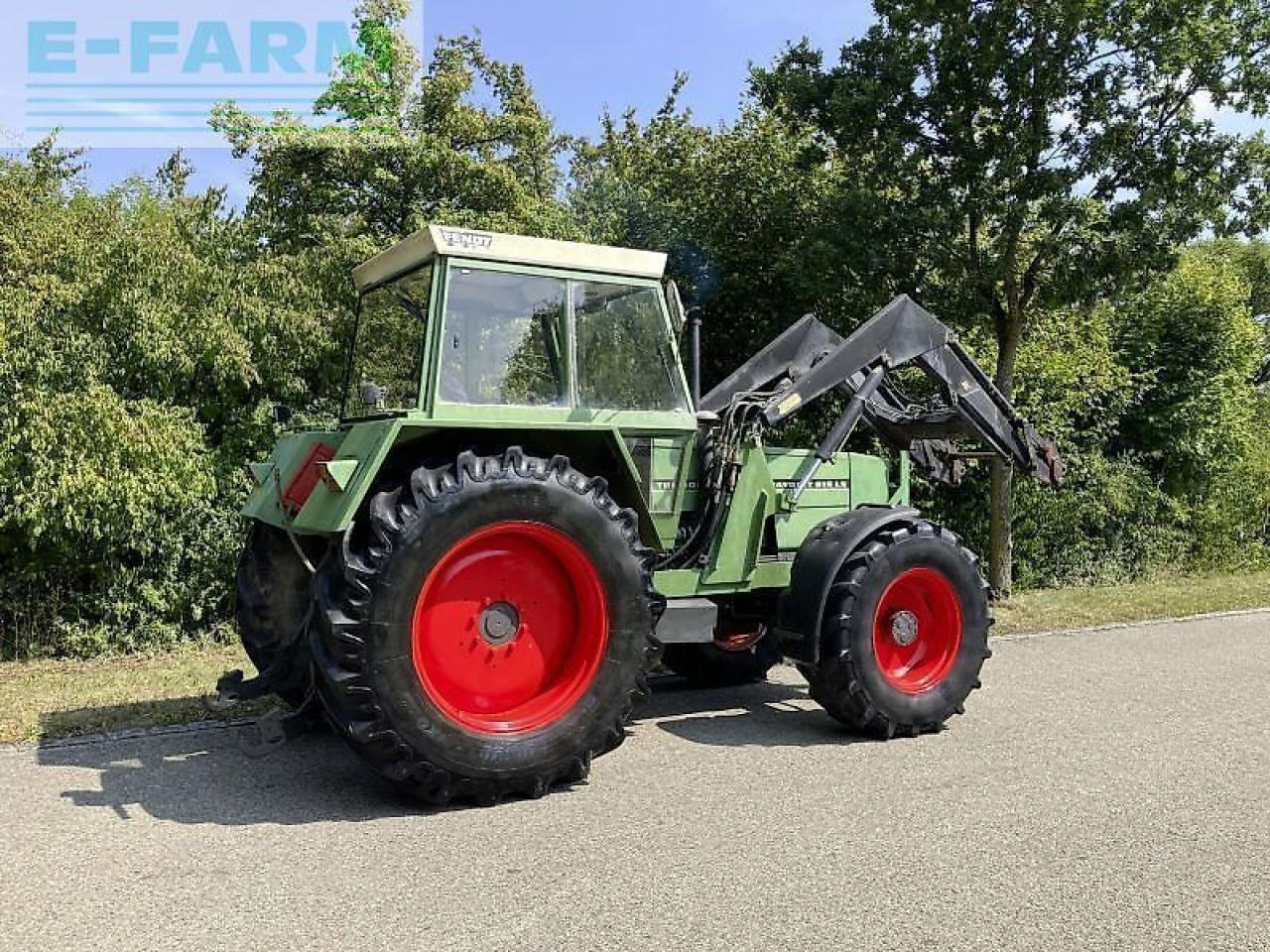 Farm tractor Fendt favorit 615 ls: picture 12