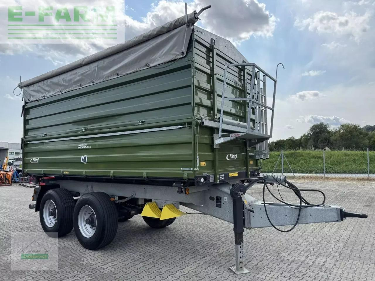 Fliegl tdk 200 - Farm tipping trailer/ Dumper: picture 2 Fliegl tdk 200 - Farm tipping trailer/ Dumper: picture 2