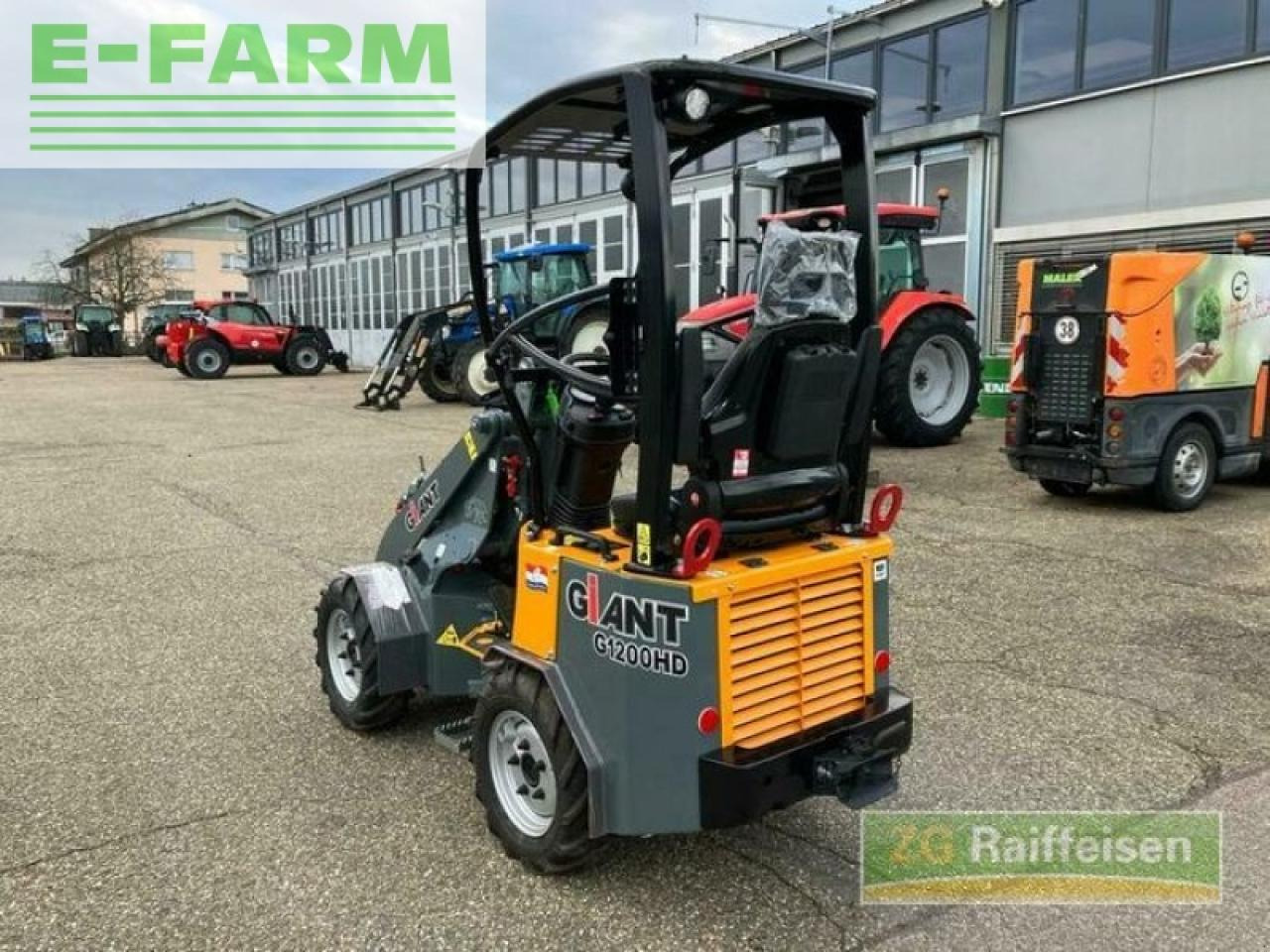 Mini excavator Giant g1200: picture 7