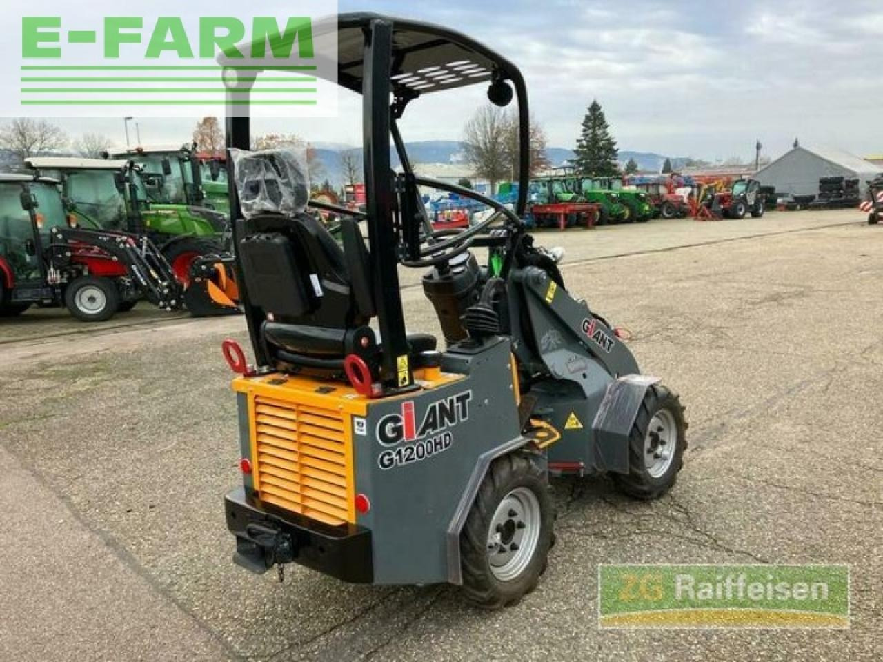 Mini excavator Giant g1200: picture 9