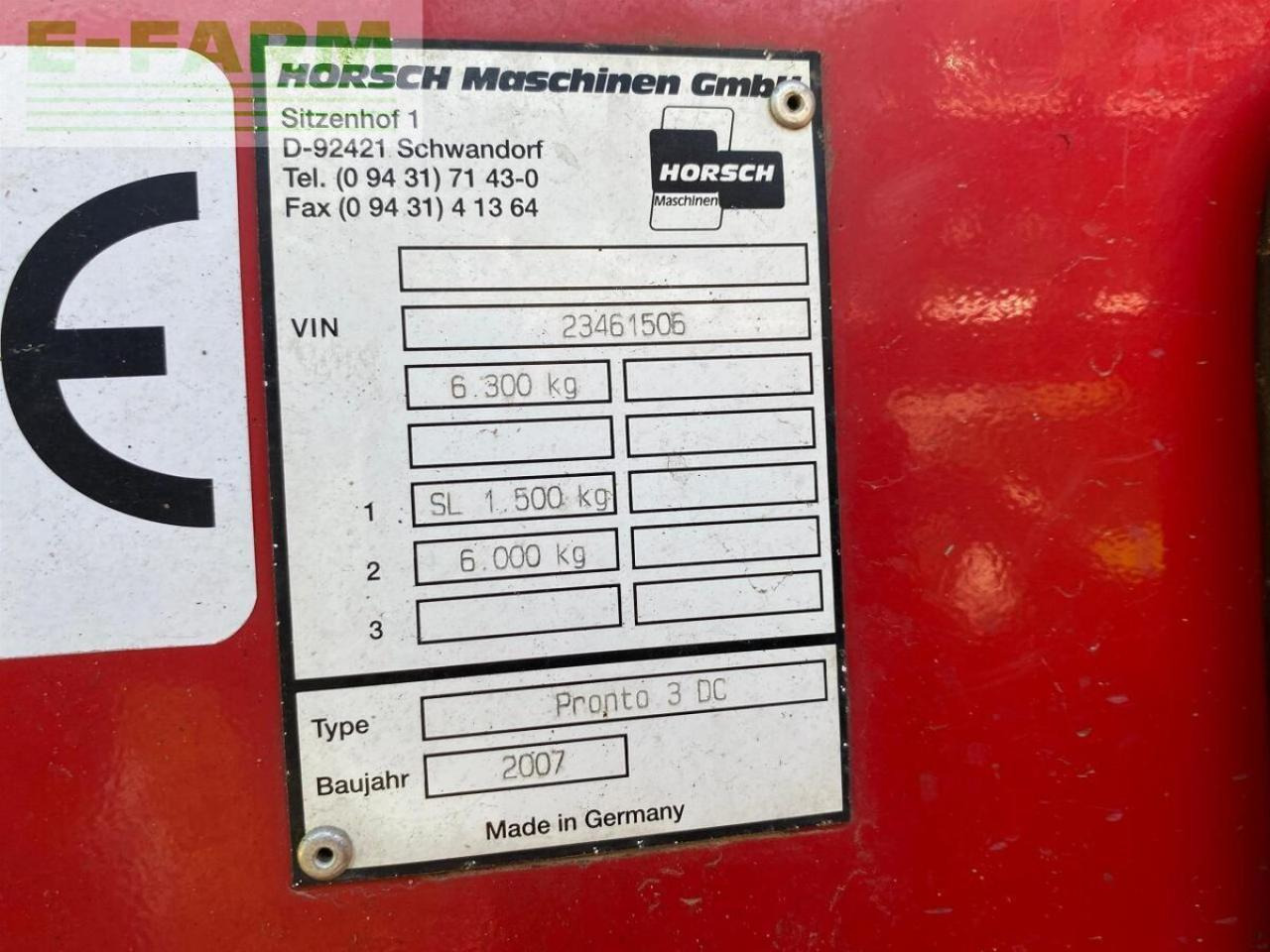 Seed drill Horsch pronto 3 dc: picture 20