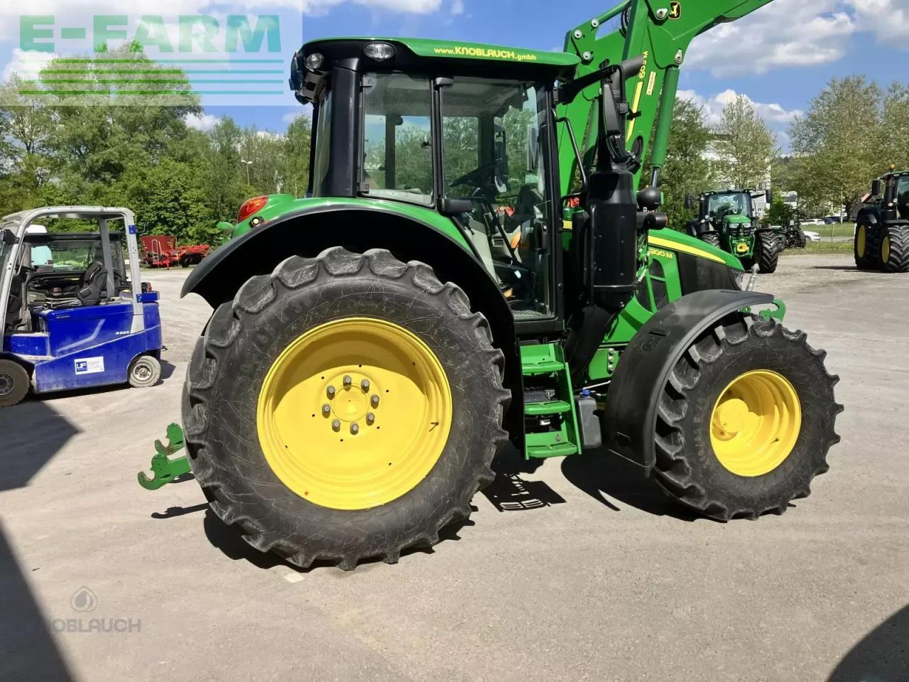 John Deere 6100 m - Farm tractor: picture 2 John Deere 6100 m - Farm tractor: picture 2