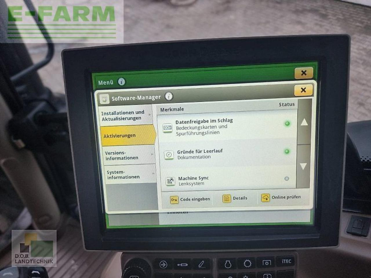 Farm tractor John Deere 6155r: picture 19