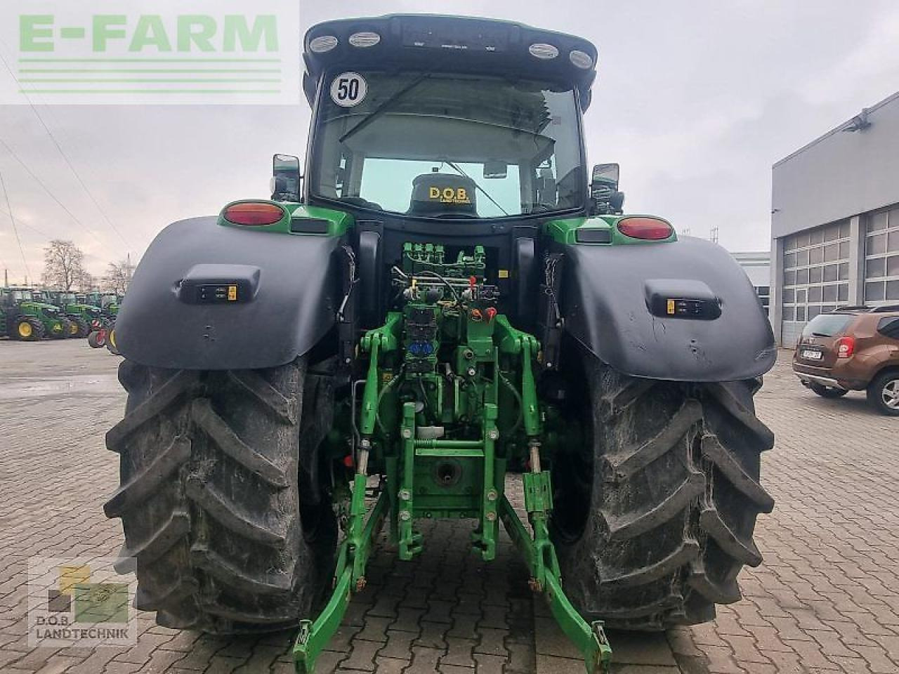 Farm tractor John Deere 6155r: picture 6