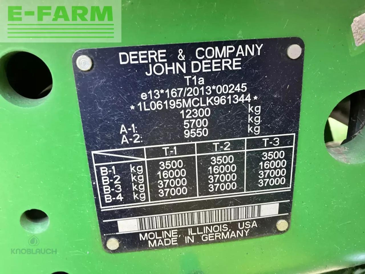 Farm tractor John Deere 6195m: picture 11