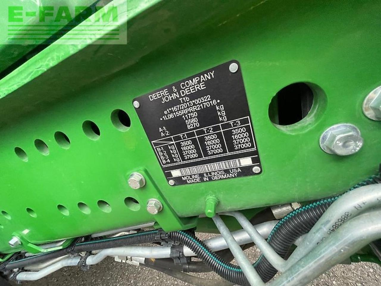 Farm tractor John Deere 6r155 / 6r 155: picture 13