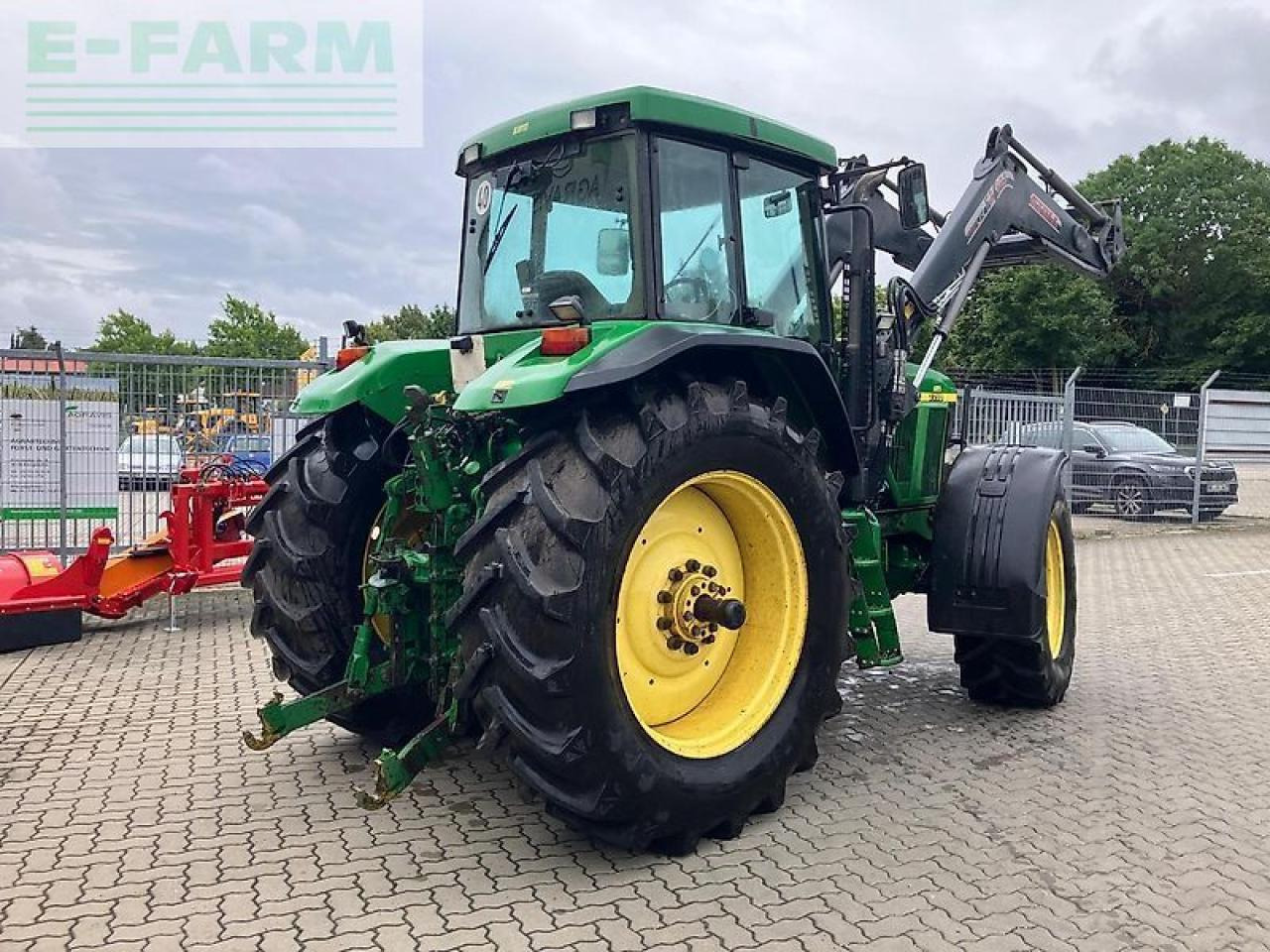 Farm tractor John Deere 7710 tls, fl stoll fz 60.1: picture 13