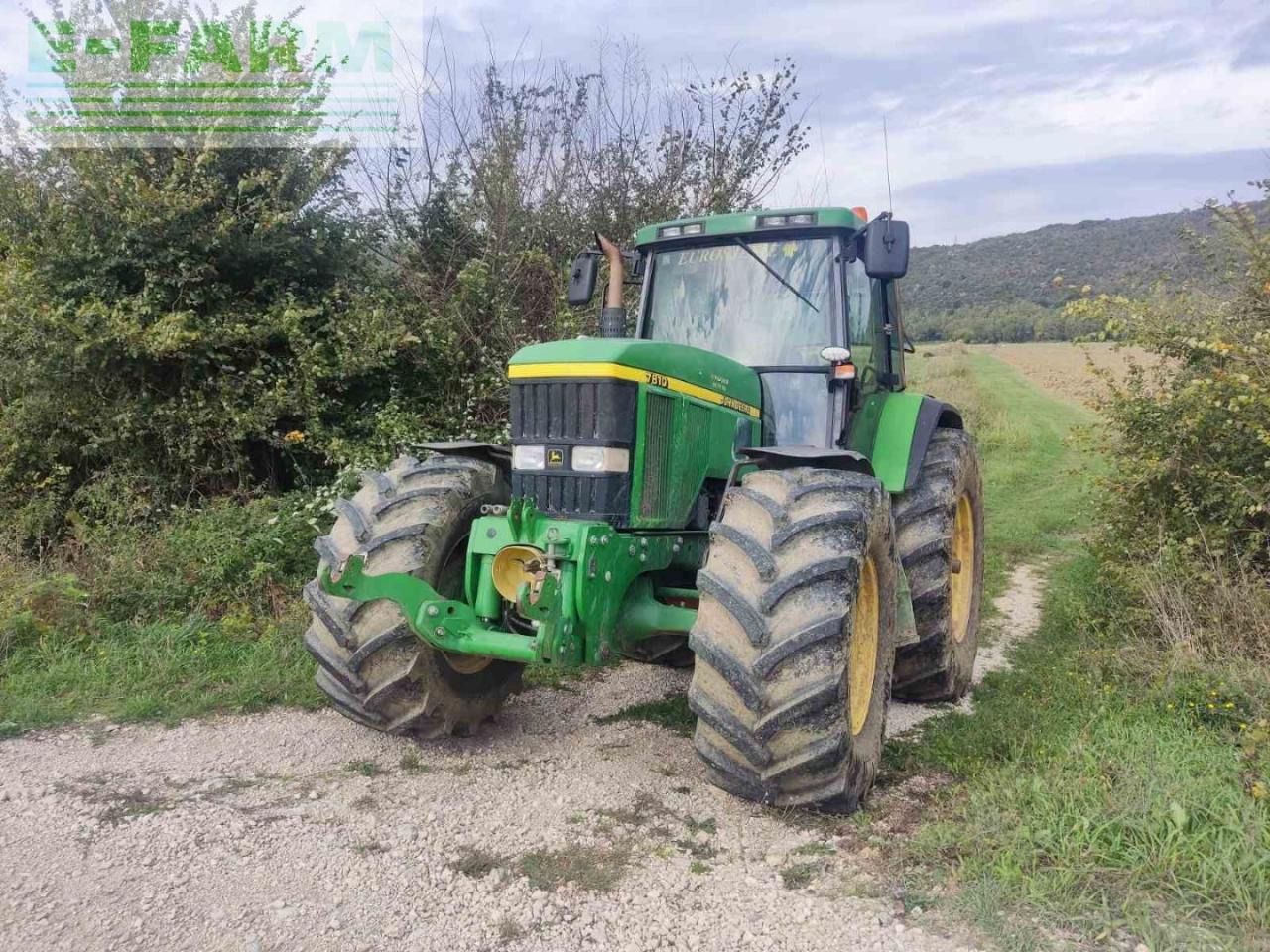 John Deere 7810 - Farm tractor: picture 1 John Deere 7810 - Farm tractor: picture 1