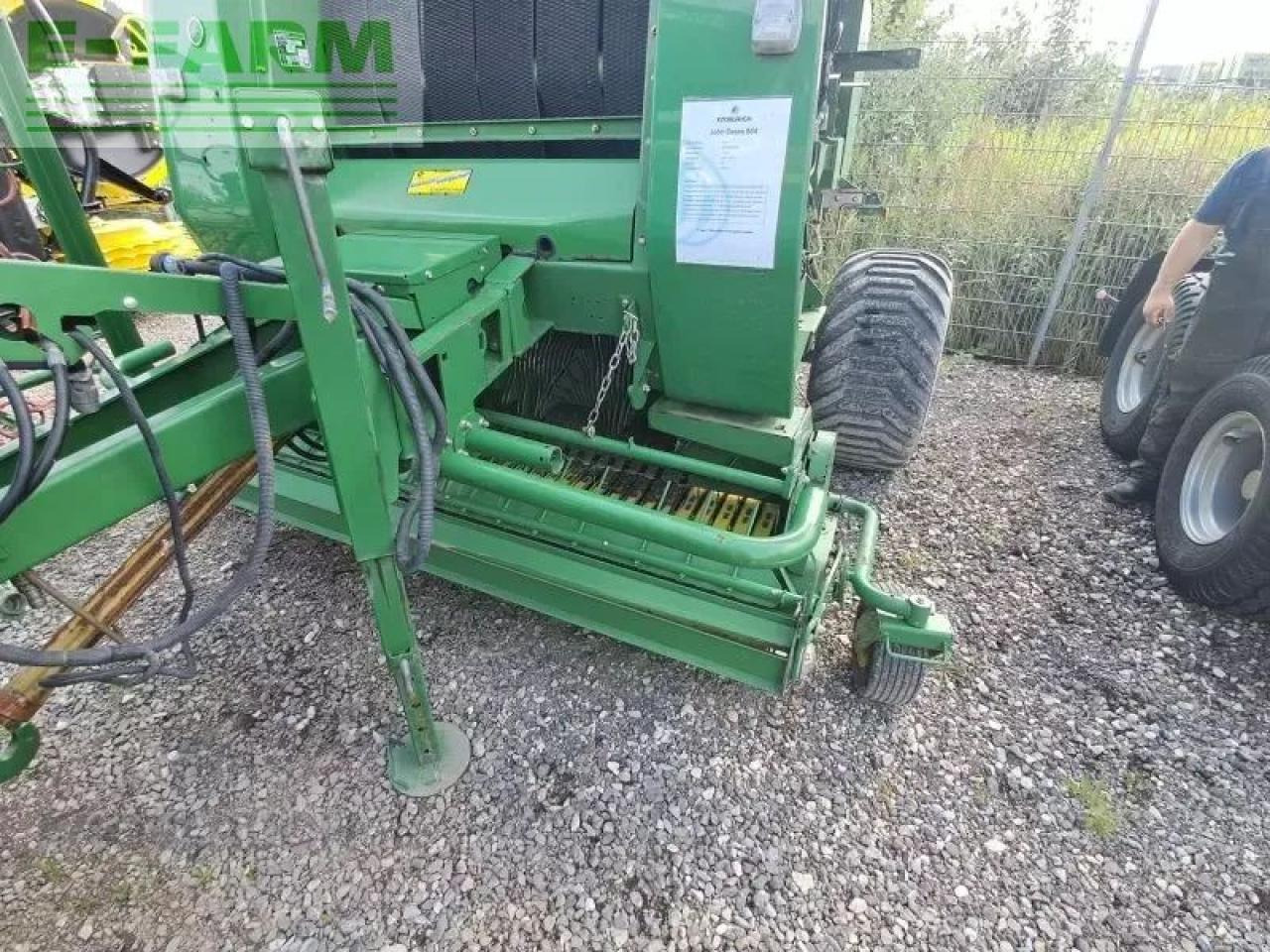Square baler John Deere 864 premium: picture 6