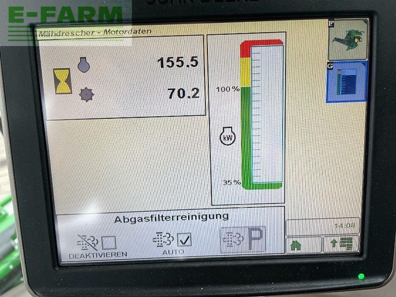 Combine harvester John Deere t560: picture 24