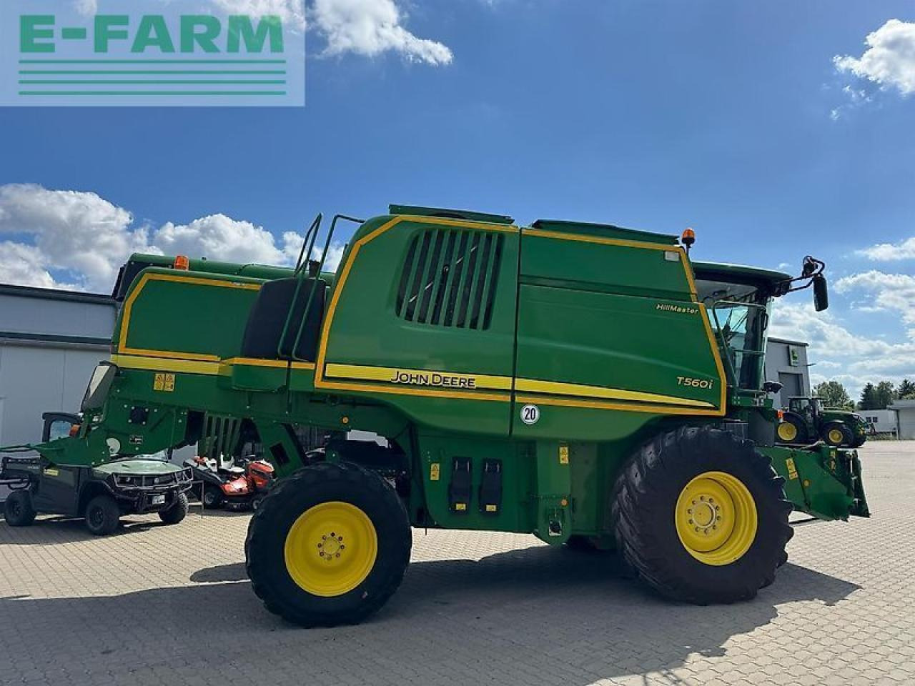 John Deere t560 hm - Combine harvester: picture 5 John Deere t560 hm - Combine harvester: picture 5