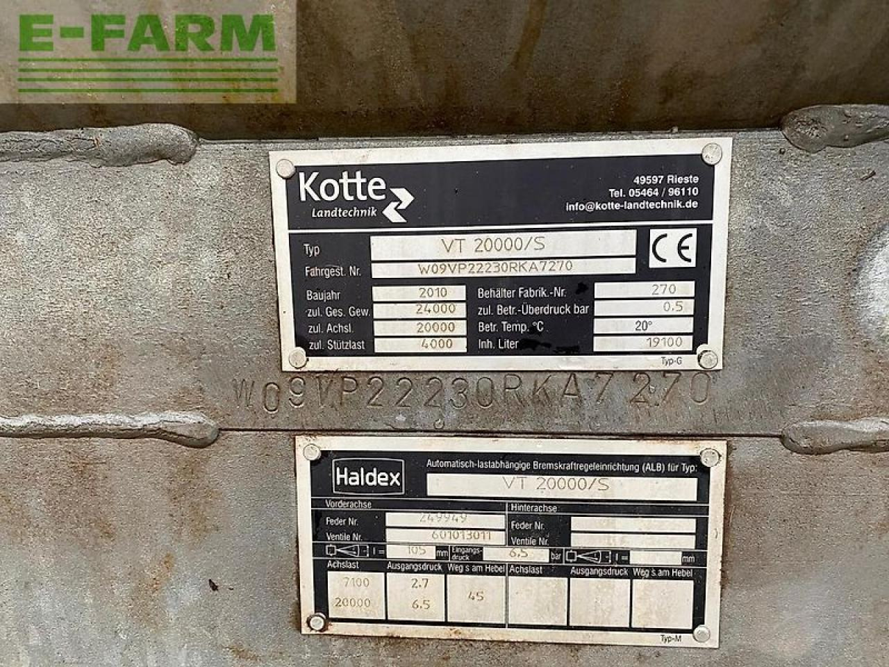 Fertilizing equipment Kotte garant vt20000/ s: picture 10 Fertilizing equipment Kotte garant vt20000/ s: picture 10