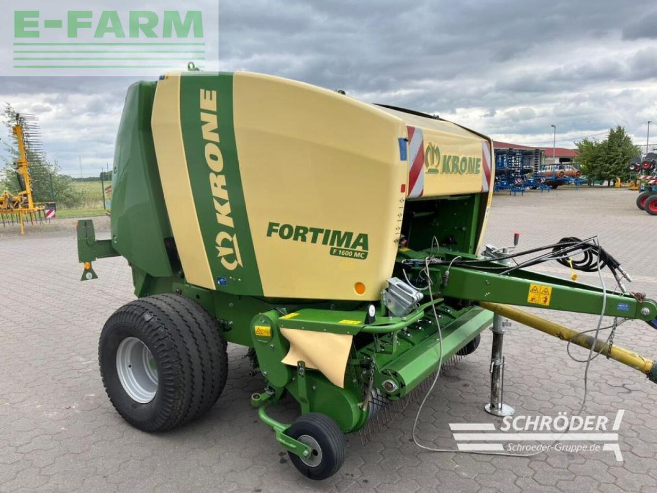 Square baler Krone fortima f 1600 mc: picture 6