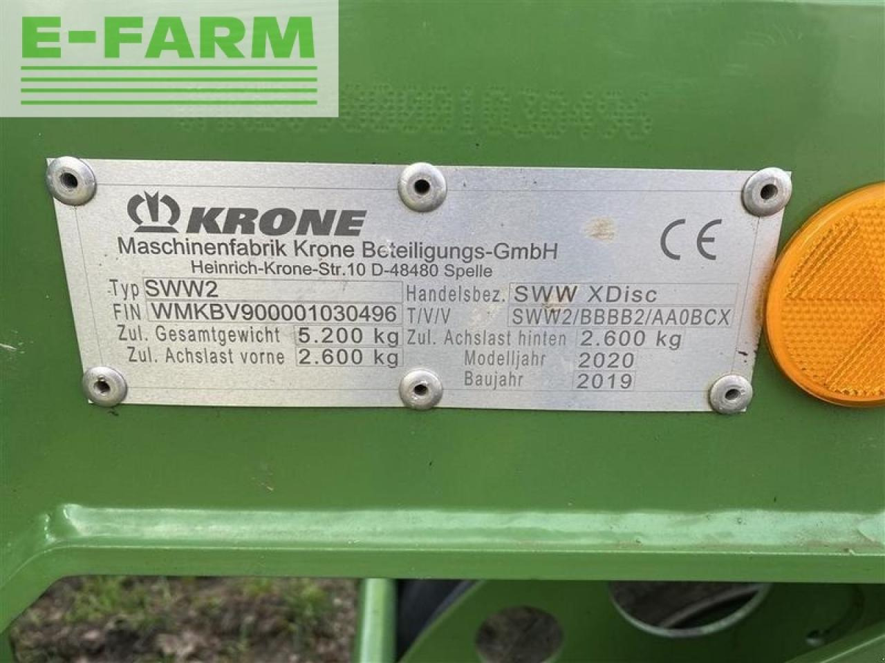 Forage harvester attachment Krone xdisc 620: picture 13