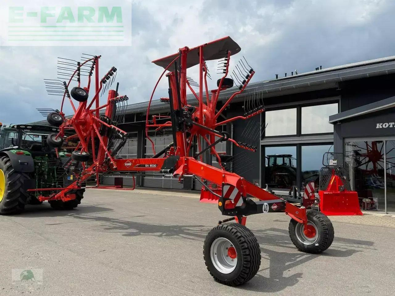 Kuhn ga 8030 - Tedder/ Rake: picture 1 Kuhn ga 8030 - Tedder/ Rake: picture 1