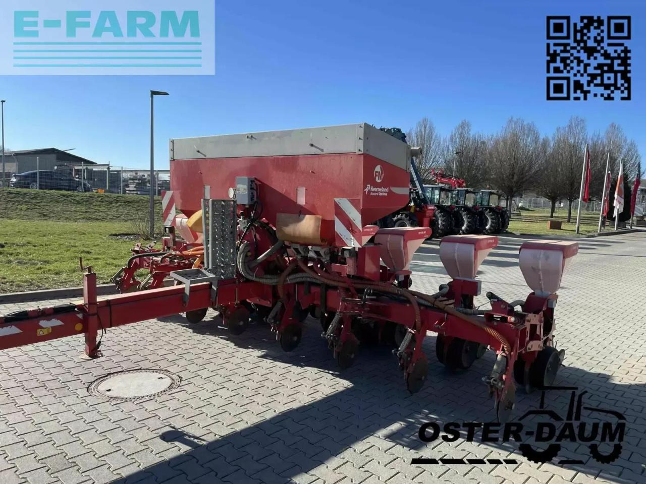 Kverneland optima hd e-drive - Precision sowing machine: picture 1 Kverneland optima hd e-drive - Precision sowing machine: picture 1