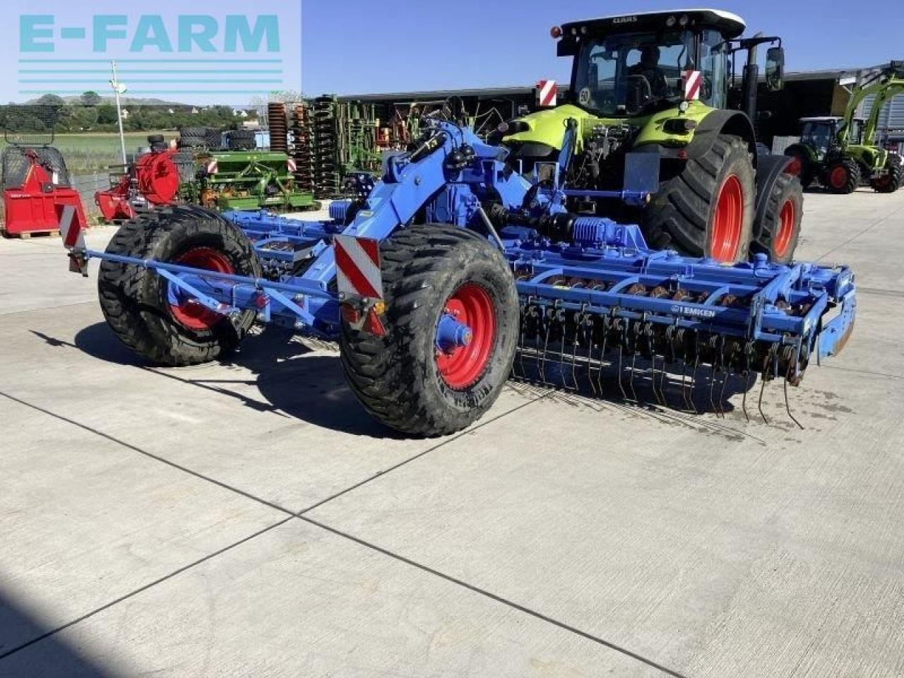 Disc harrow Lemken zirkon 12 mit fahrwerk: picture 15