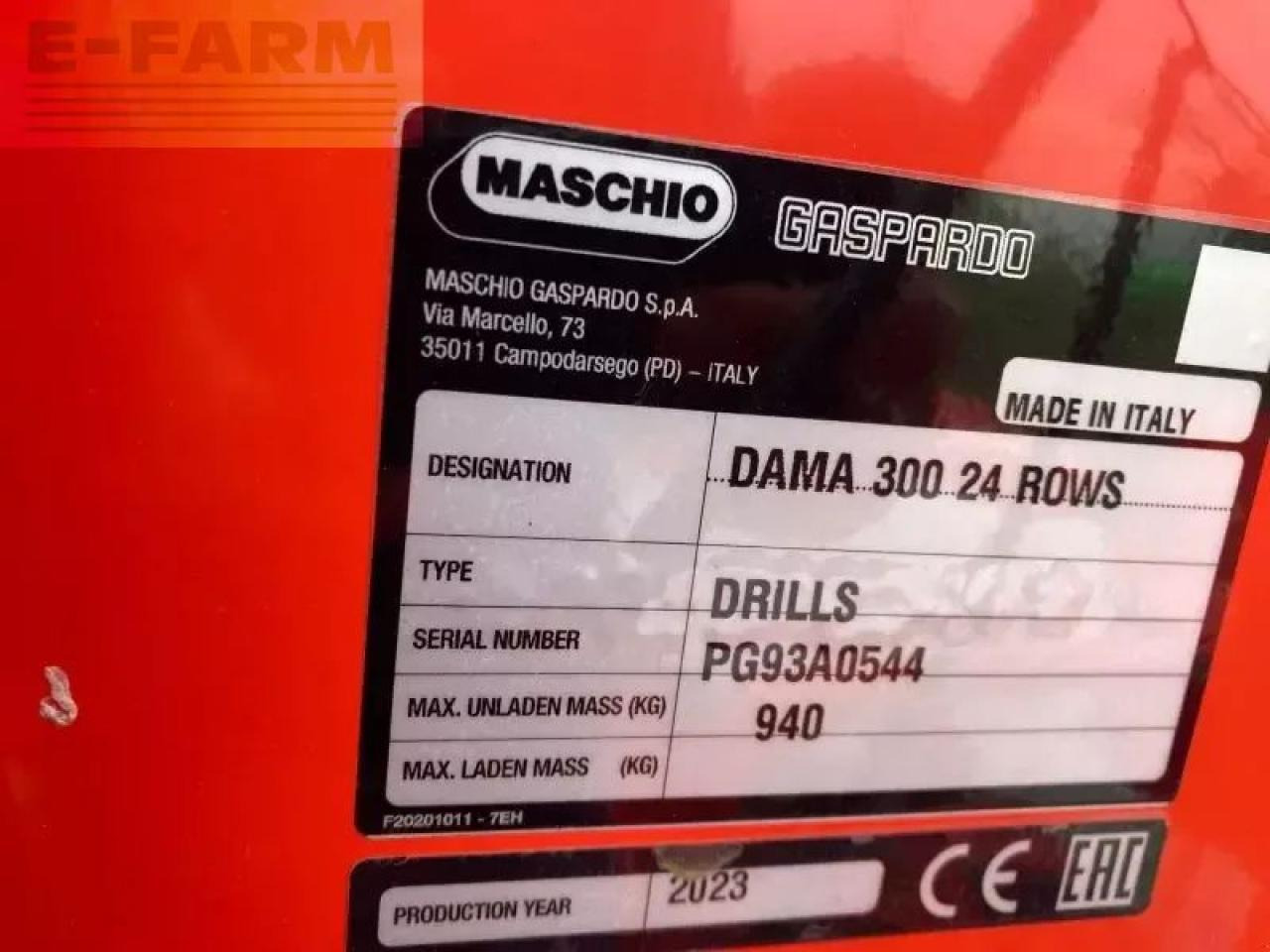 Maschio dm classic 3000 + dama 300 - Combine seed drill: picture 3 Maschio dm classic 3000 + dama 300 - Combine seed drill: picture 3