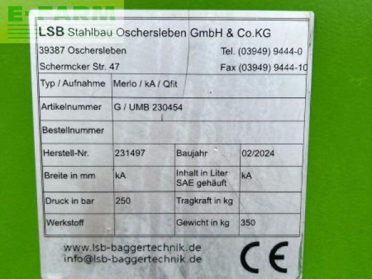 Telescopic handler Merlo geb. teleskoplader merlo tf 42: picture 24