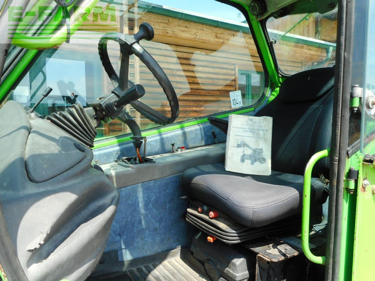 Telescopic handler Merlo p33.7kt mit schaufel + greiferschaufel + gabel: picture 7