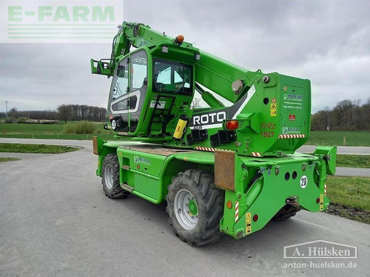 Telescopic handler Merlo roto r40.18: picture 8