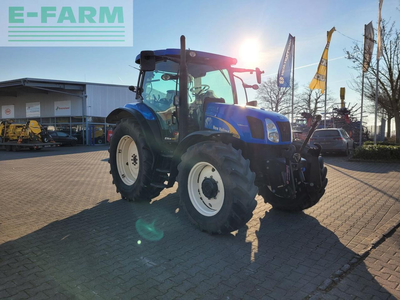 New Holland t6020 elite Elite - Farm tractor: picture 3 New Holland t6020 elite Elite - Farm tractor: picture 3