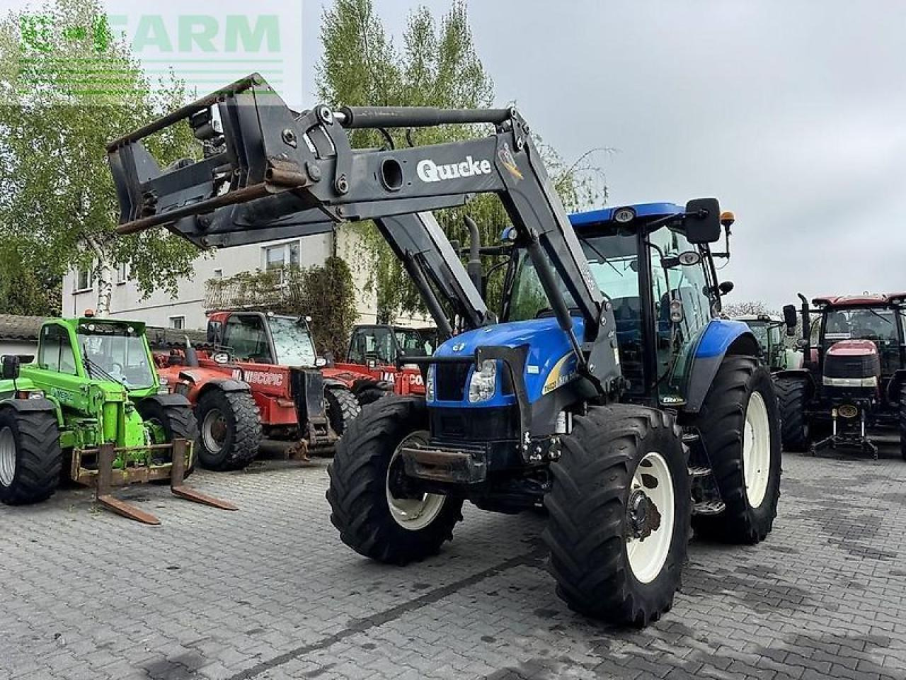 New Holland t6020 elite + quicke q55 Elite - Farm tractor: picture 2 New Holland t6020 elite + quicke q55 Elite - Farm tractor: picture 2