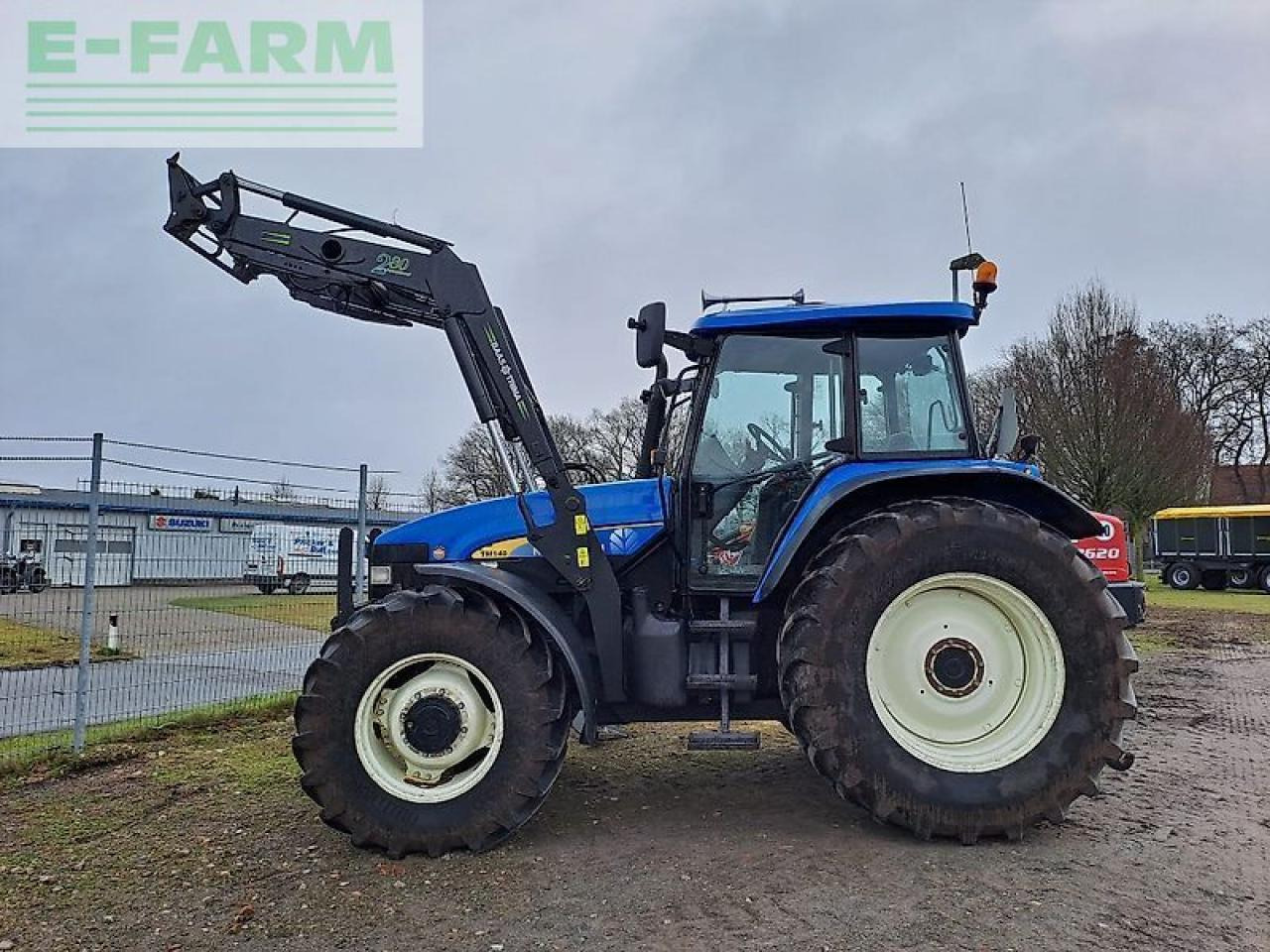 New Holland tm 140 - Farm tractor: picture 1 New Holland tm 140 - Farm tractor: picture 1