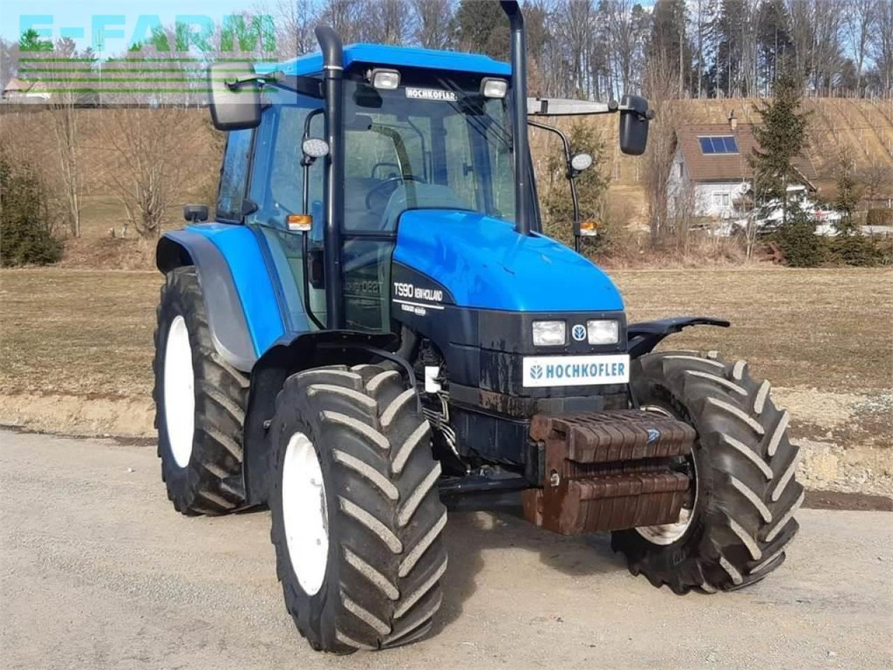 New Holland ts90 - Farm tractor: picture 1 New Holland ts90 - Farm tractor: picture 1