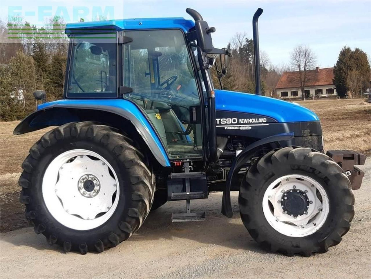 New Holland ts90 - Farm tractor: picture 2 New Holland ts90 - Farm tractor: picture 2