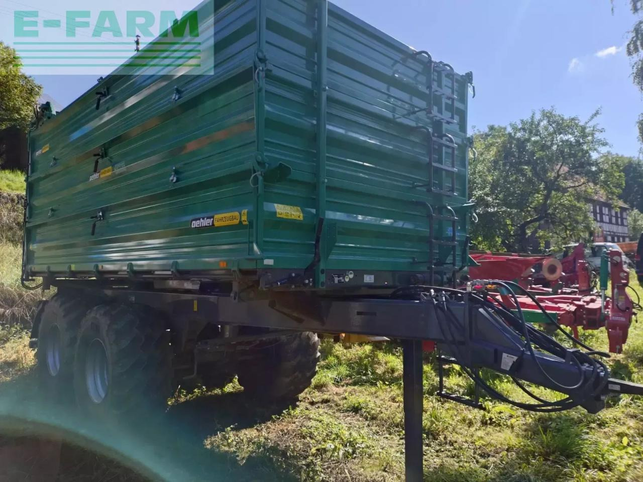 Oehler tdk 160, 16to, hydr. rückwand - Farm tipping trailer/ Dumper: picture 4 Oehler tdk 160, 16to, hydr. rückwand - Farm tipping trailer/ Dumper: picture 4