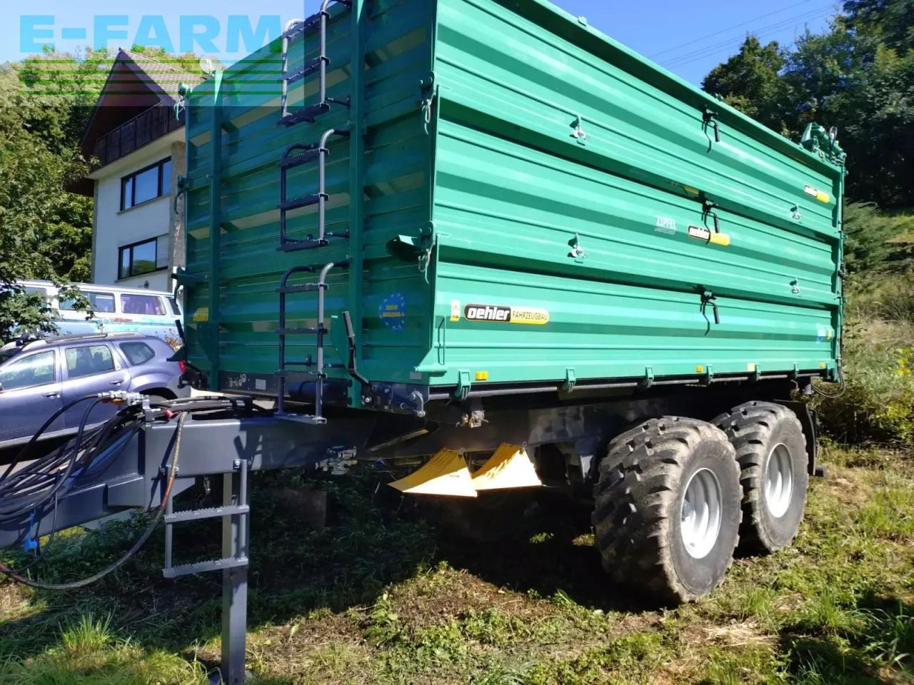 Oehler tdk 160, 16to, hydr. rückwand - Farm tipping trailer/ Dumper: picture 2 Oehler tdk 160, 16to, hydr. rückwand - Farm tipping trailer/ Dumper: picture 2