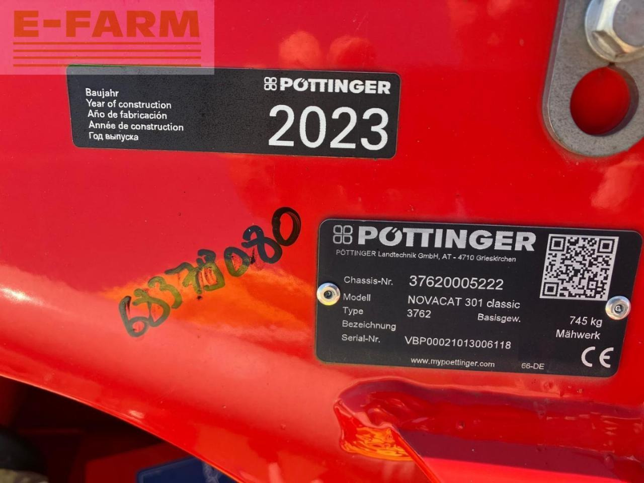 Mower Pöttinger Novacat 301 classic: picture 9